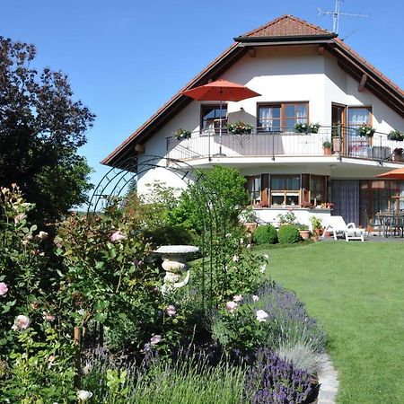 Ferienwohnung Im Rosengarten Ebenweiler Exterior foto